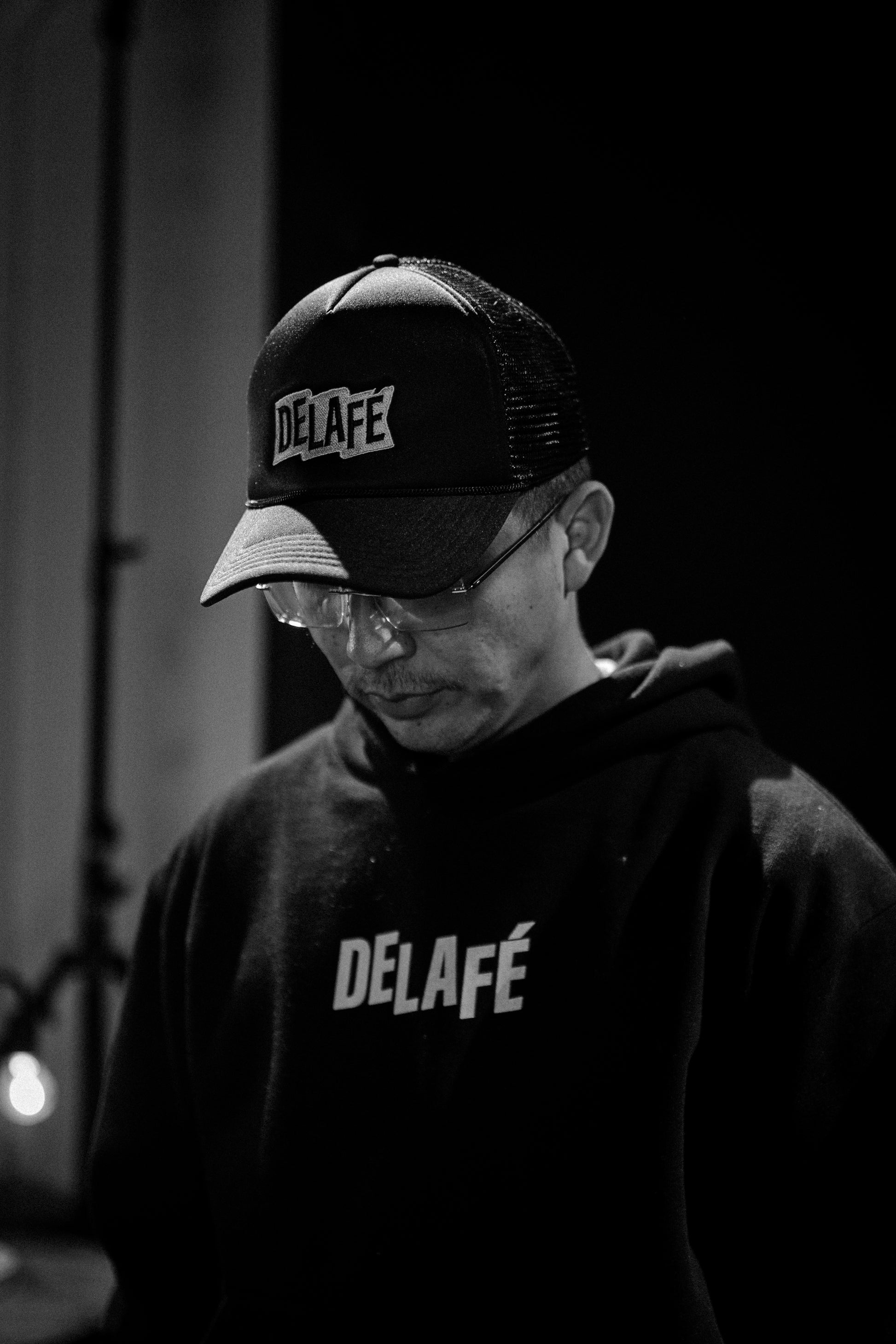 Delafé Trucker Hat (Black)