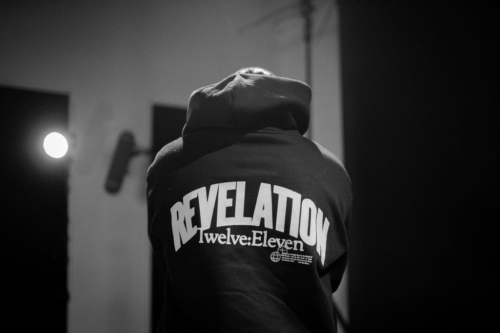 “Revelation 12:11” Hoodie (Black)