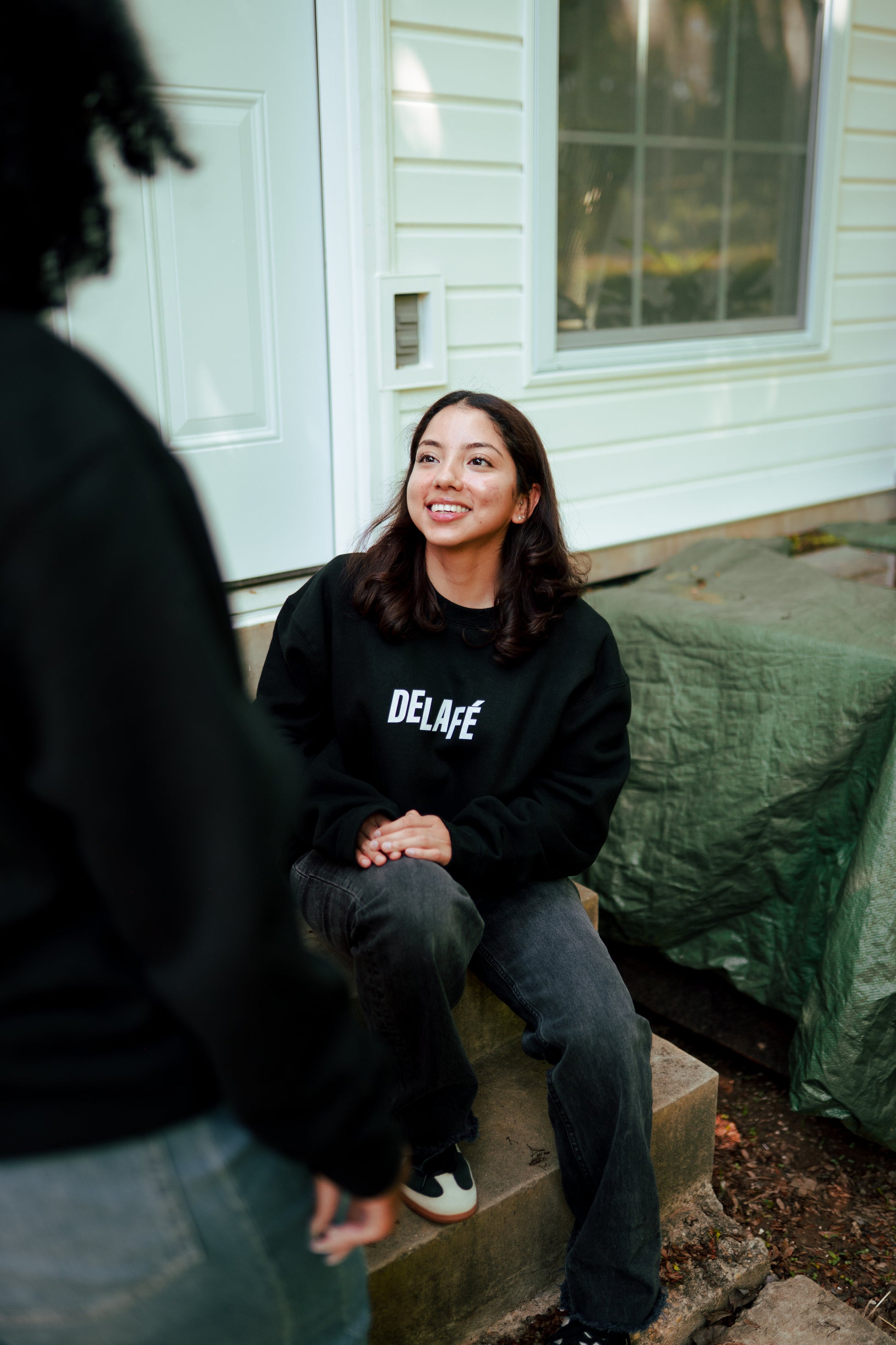 “Who is Jesus to you?” Crewneck (Black)