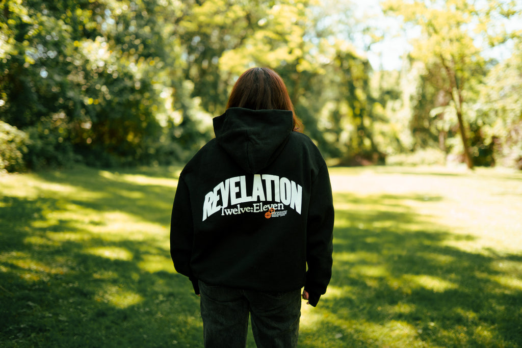 “Revelation 12:11” Hoodie (Black)