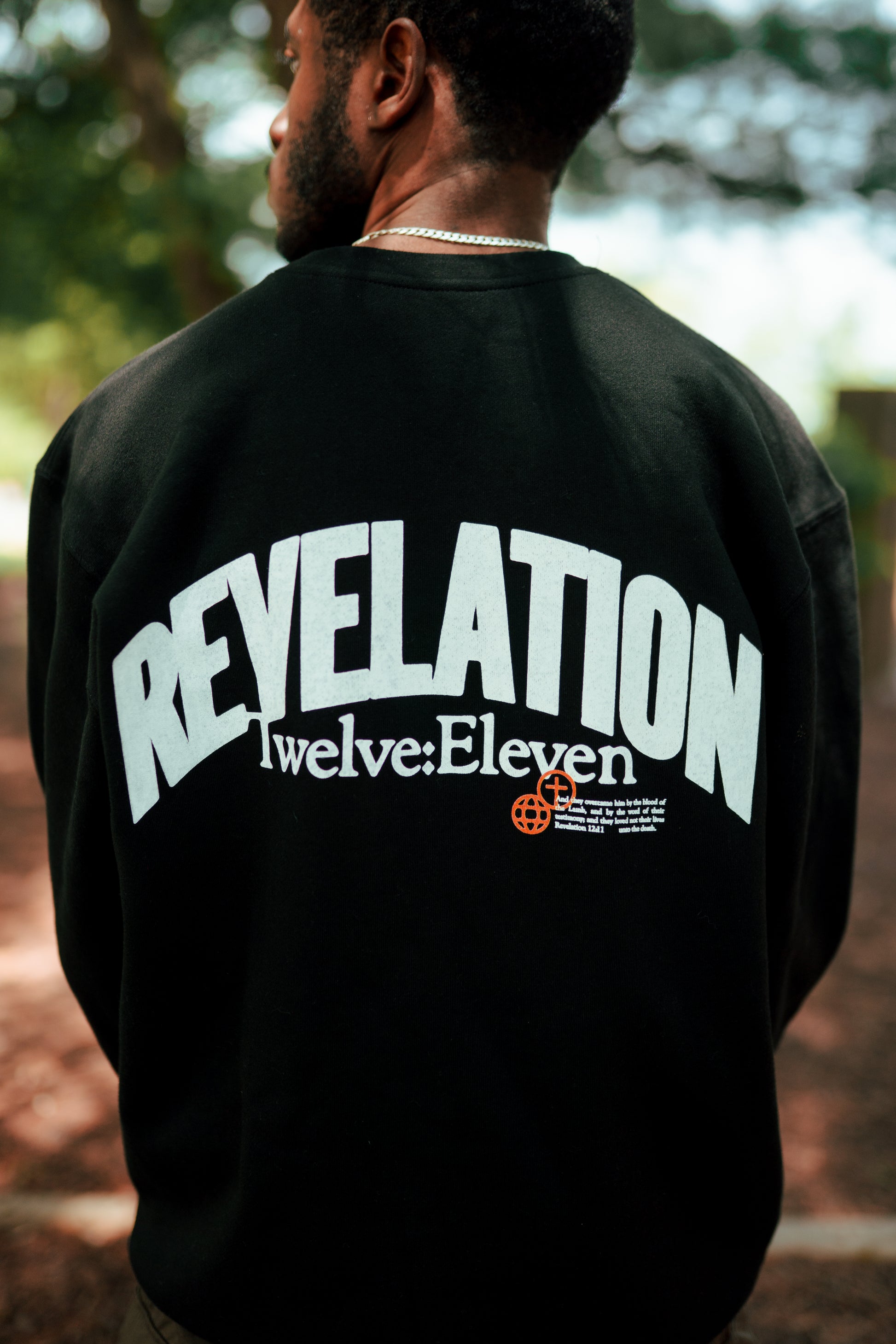 “Revelation 12:11” Crewneck